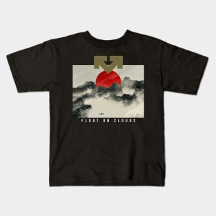 Floating On Tokyo Cloud Kids T-Shirt